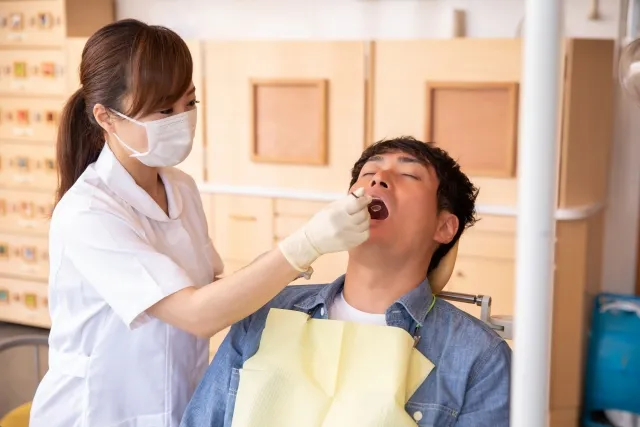 一人の歯科衛生士が担当し、リラックスして予防治療が受けられる